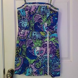 Lilly Pulitzer Multi Cattitude Jessie Romper - 4